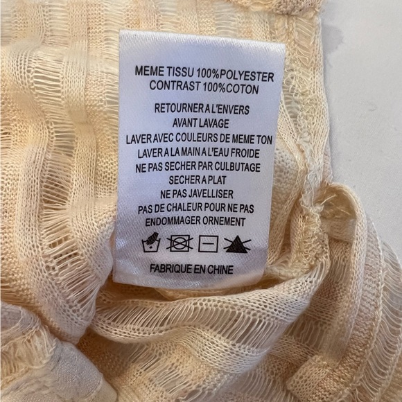 Miss Me Button Down Lace Beaded Embellished Shirt Top Size Large - Picture 14 of 15